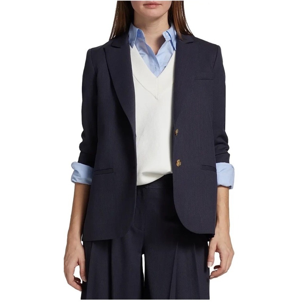 NEW TWP Boyfriend Wool Elastane Blazer Women's Size XS MSRP $820